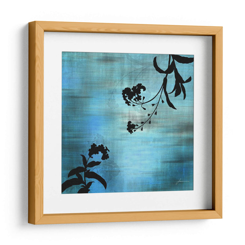 Aqua Floral I - James Burghardt | Cuadro decorativo de Canvas Lab