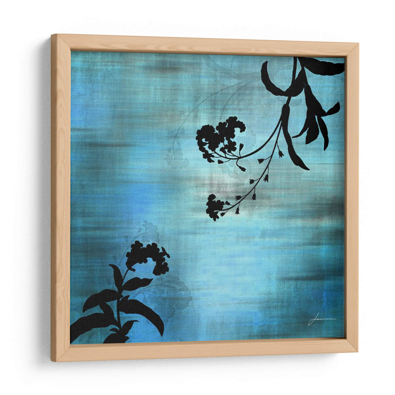 Aqua Floral I - James Burghardt | Cuadro decorativo de Canvas Lab