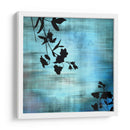 Aguamarina II Floral - James Burghardt | Cuadro decorativo de Canvas Lab