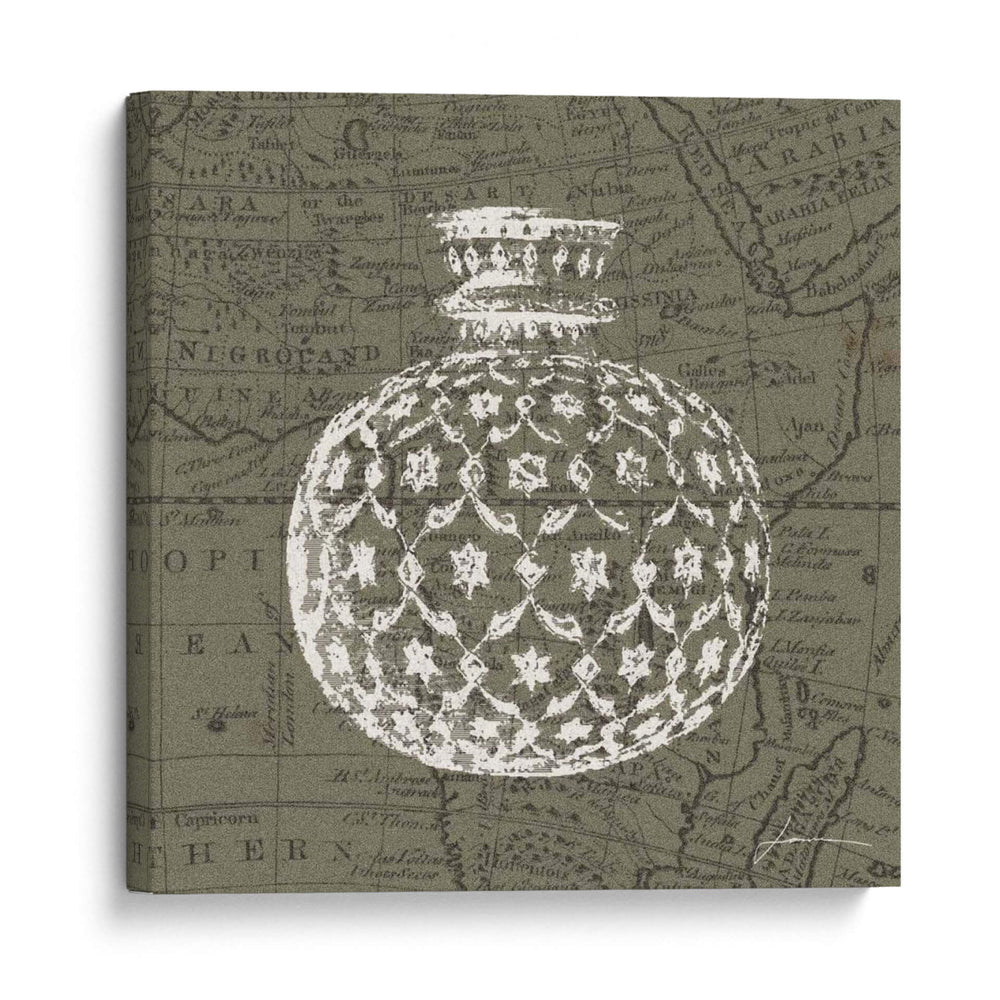 Mapa Botellas I - James Burghardt | Cuadro decorativo de Canvas Lab