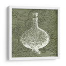 Mapa Botellas IV - James Burghardt | Cuadro decorativo de Canvas Lab