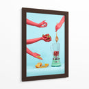 Operación licuado | Cuadro decorativo de Canvas Lab