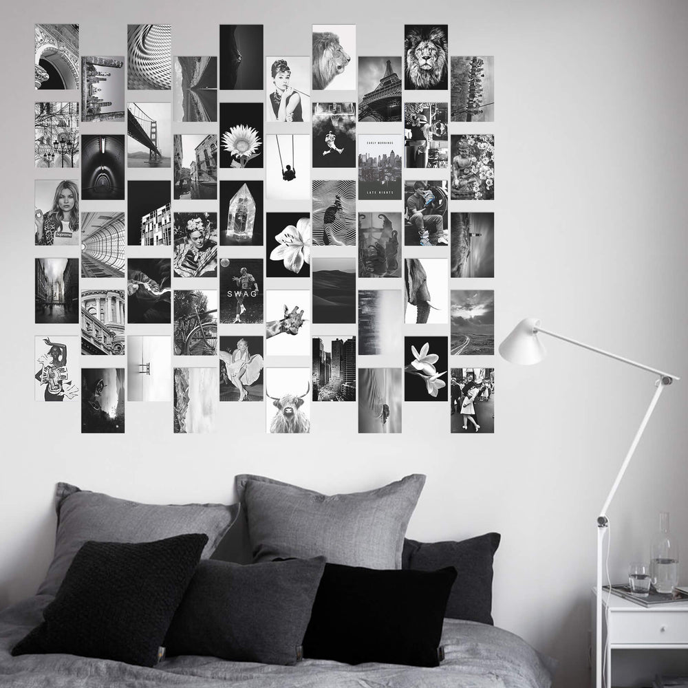 Kit de Collage Fotografías en Blanco y Negro