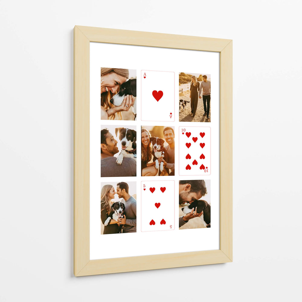 Heart Card - Cuadro personalizado