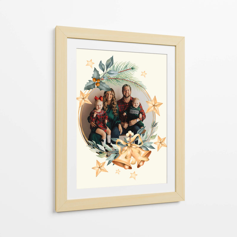 Guirnalda de Navidad - Cuadro personalizado