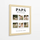 Papá, Te Amamos - Cuadro personalizado