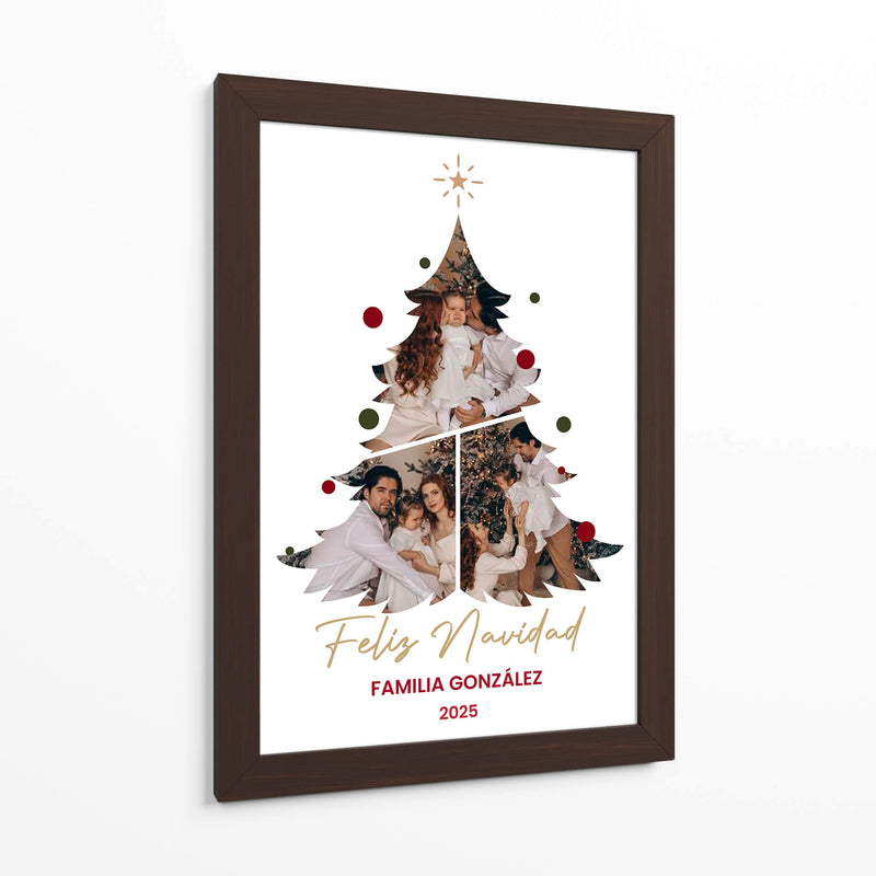 Feliz Navidad, Pino - Cuadro personalizado