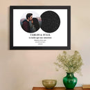 Star Map con Mapa y Foto - Cuadro personalizado