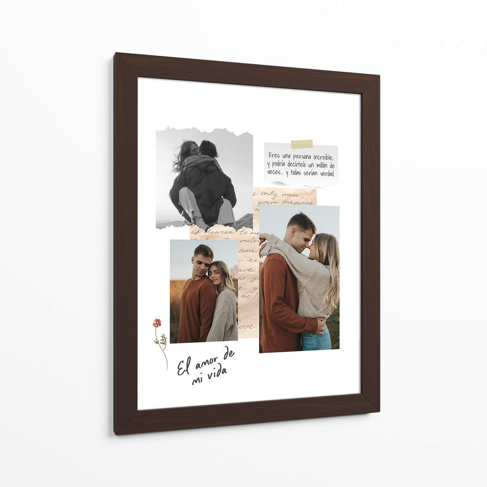 Carta Al Amor De Mi Vida - Cuadro personalizado
