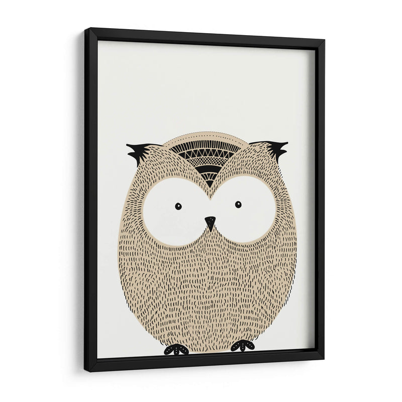 Owl doodle | Cuadro decorativo de Canvas Lab