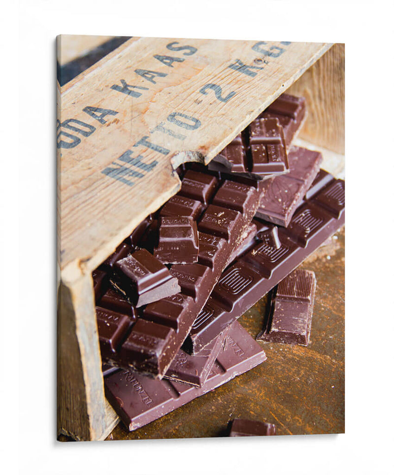 Paquete de chocolate | Cuadro decorativo de Canvas Lab