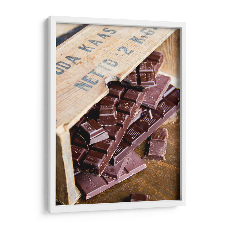 Paquete de chocolate | Cuadro decorativo de Canvas Lab