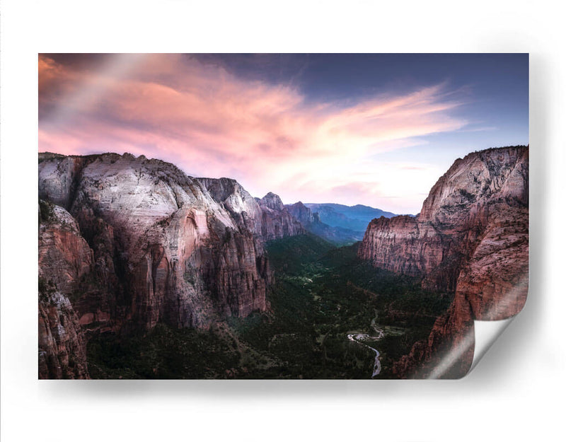 Parque Nacional Zion | Cuadro decorativo de Canvas Lab