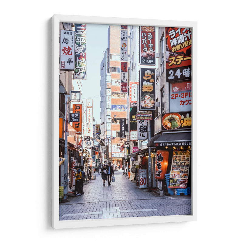 Paseo por Tokio | Cuadro decorativo de Canvas Lab