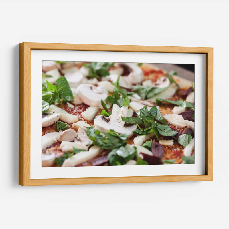 Pizza a detalle | Cuadro decorativo de Canvas Lab