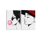 Sigo siendo mejor que tu - Set de 2 - Line Art - Cuadro decorativo | Canvas Lab