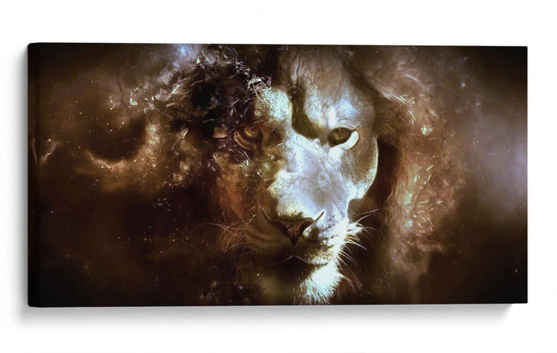 El poder del león | Cuadro decorativo de Canvas Lab
