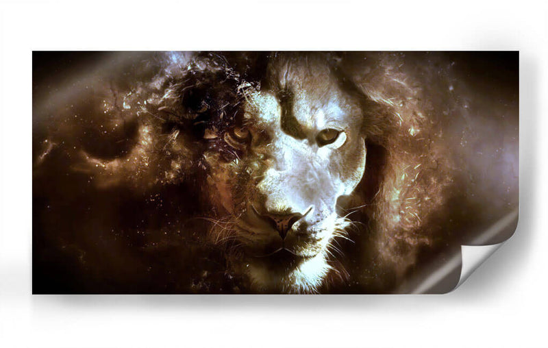 El poder del león | Cuadro decorativo de Canvas Lab