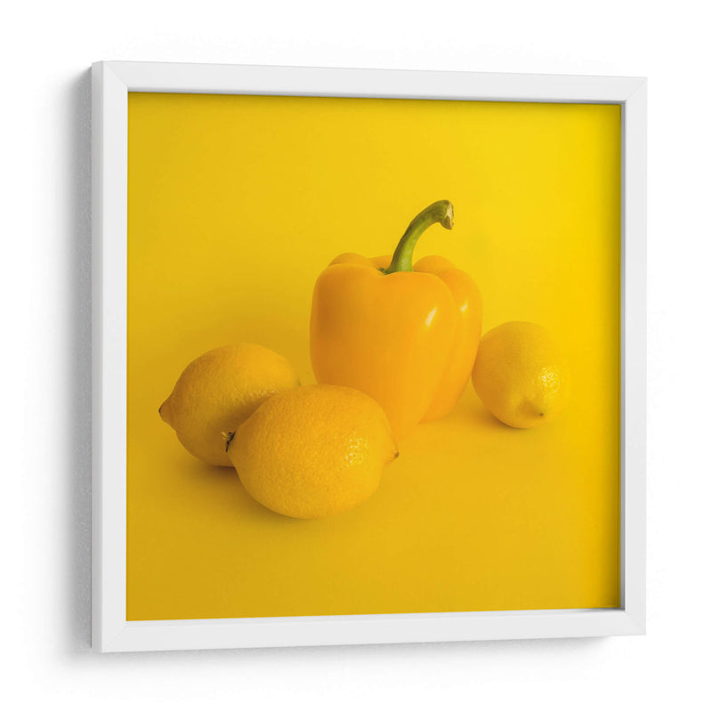 Todo amarillo | Cuadro decorativo de Canvas Lab