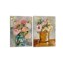 Las flores de mi jardín - Set de 2 - Adriana Sosa - Cuadro decorativo | Canvas Lab