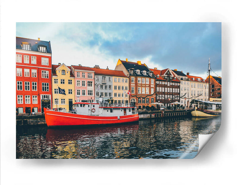 Un día en Copenhague | Cuadro decorativo de Canvas Lab
