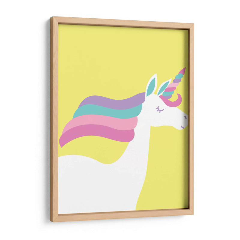 Unicornio alegre | Cuadro decorativo de Canvas Lab
