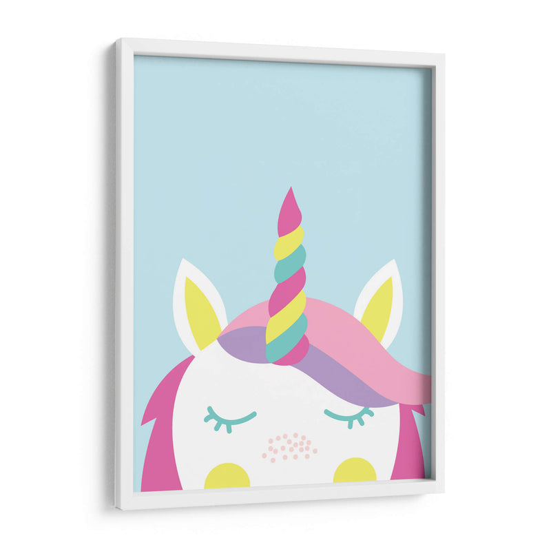 Unicornio de frente | Cuadro decorativo de Canvas Lab