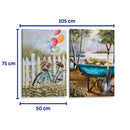 Domingo de introspección - Set de 2 - Adriana Sosa - Cuadro decorativo | Canvas Lab