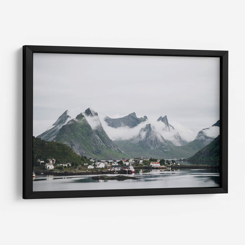 Villa de Reine, Noruega | Cuadro decorativo de Canvas Lab