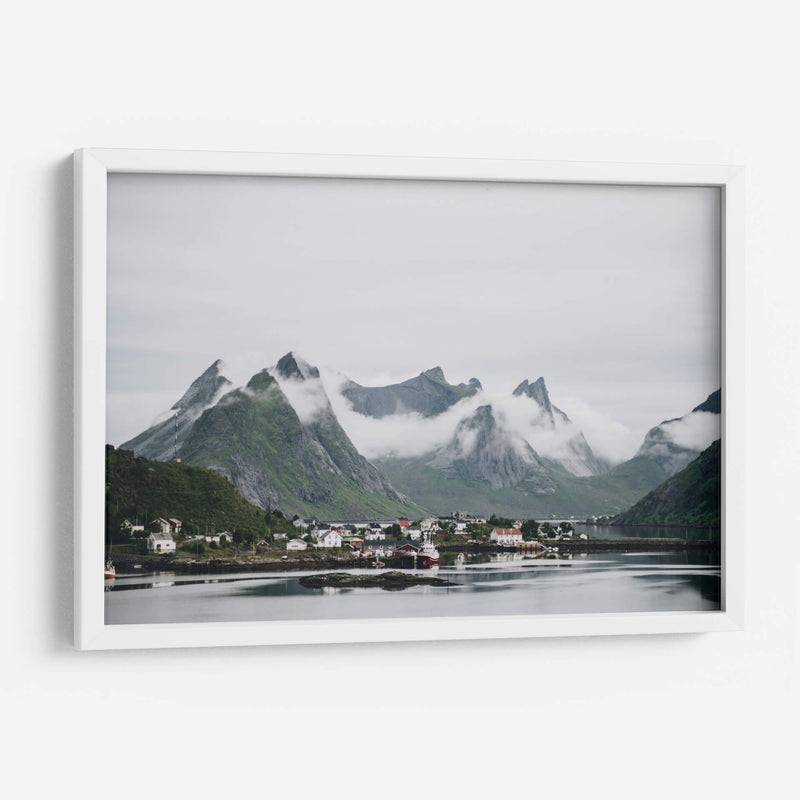 Villa de Reine, Noruega | Cuadro decorativo de Canvas Lab