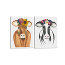 Las vacas - Set de 2 - Designs by Andrea - Cuadro decorativo | Canvas Lab