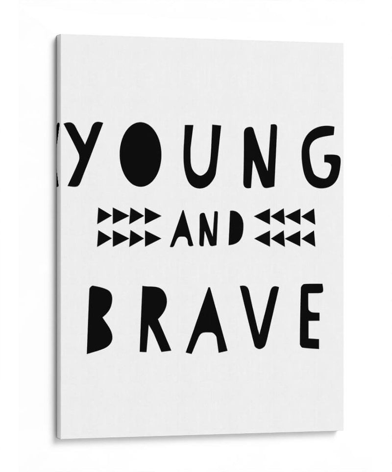 Young and brave | Cuadro decorativo de Canvas Lab