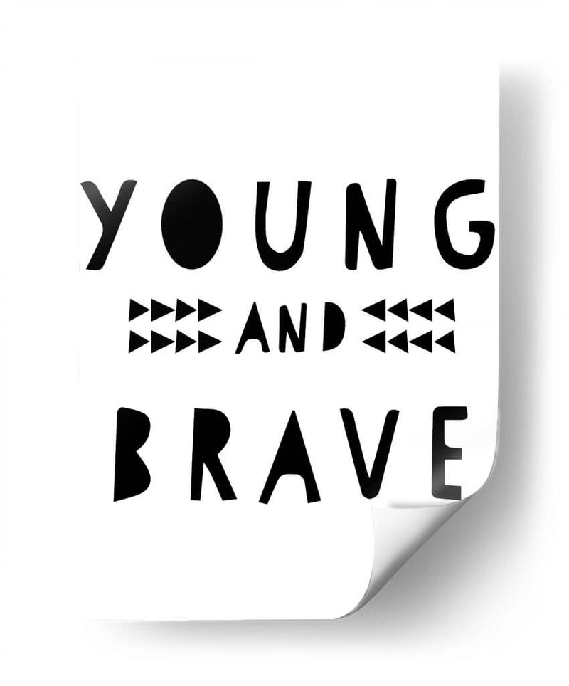 Young and brave | Cuadro decorativo de Canvas Lab