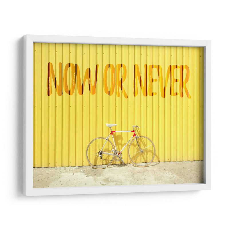 It's now or never | Cuadro decorativo de Canvas Lab