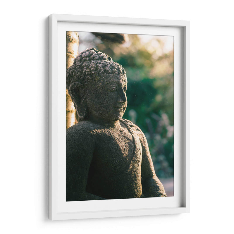 Buda de piedra | Cuadro decorativo de Canvas Lab