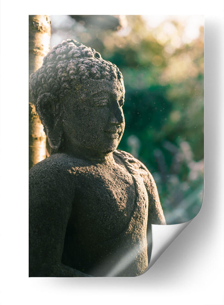 Buda de piedra | Cuadro decorativo de Canvas Lab