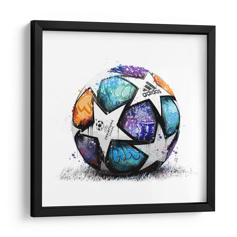 Champions Soccer Ball - David Aste | Cuadro decorativo de Canvas Lab