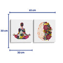 Mi lado zen - Set de 2 - Designs by Andrea - Cuadro decorativo | Canvas Lab