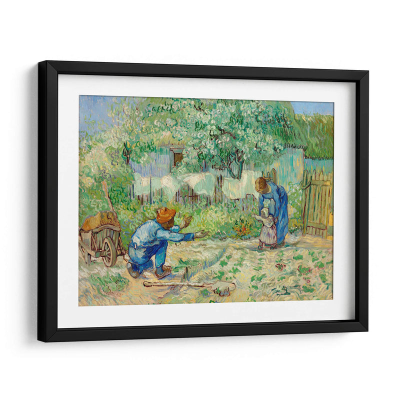 Primeros pasos (para Millet) - Vincent Van Gogh | Cuadro decorativo de Canvas Lab