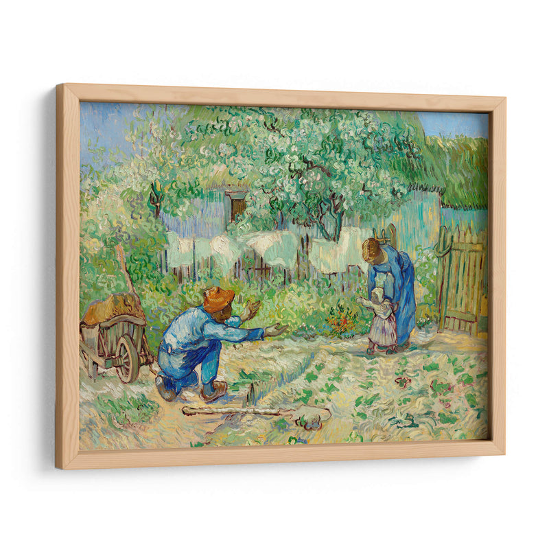Primeros pasos (para Millet) - Vincent Van Gogh | Cuadro decorativo de Canvas Lab
