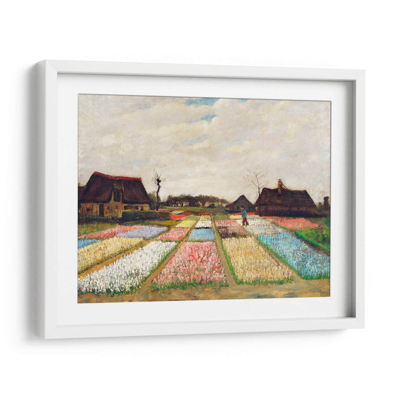 Macizos de flores en Holanda - Vincent Van Gogh | Cuadro decorativo de Canvas Lab
