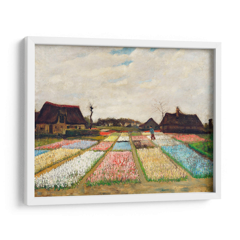 Macizos de flores en Holanda - Vincent Van Gogh | Cuadro decorativo de Canvas Lab