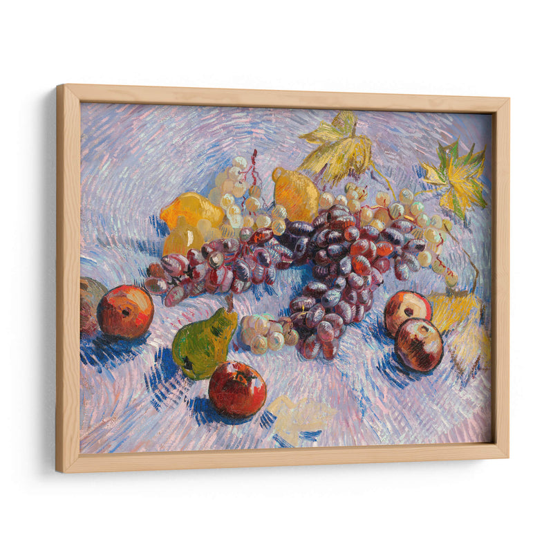 Uvas, limones, peras y manzanas - Vincent Van Gogh | Cuadro decorativo de Canvas Lab