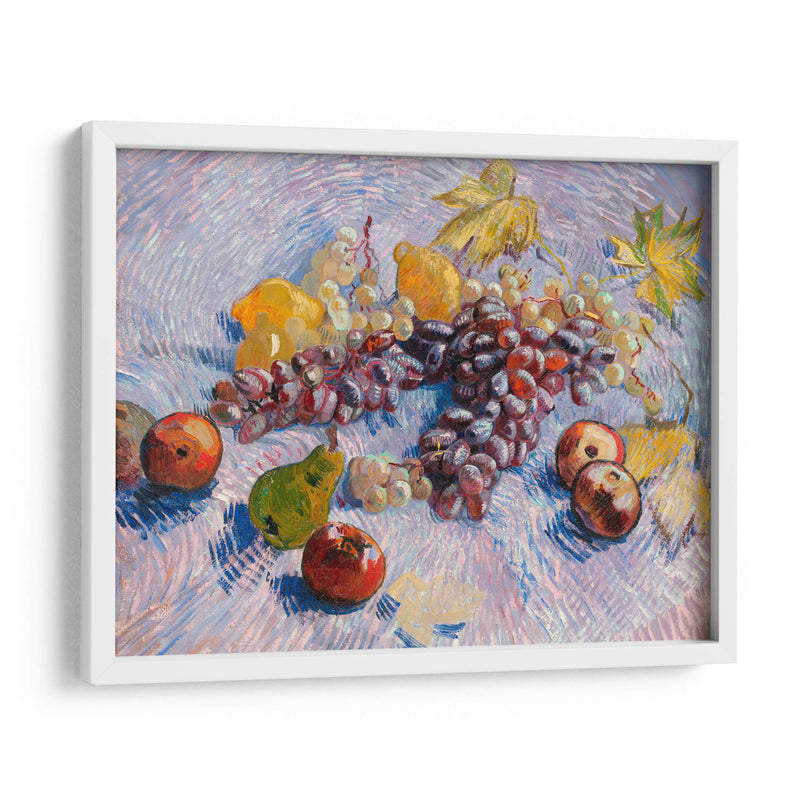 Uvas, limones, peras y manzanas - Vincent Van Gogh | Cuadro decorativo de Canvas Lab