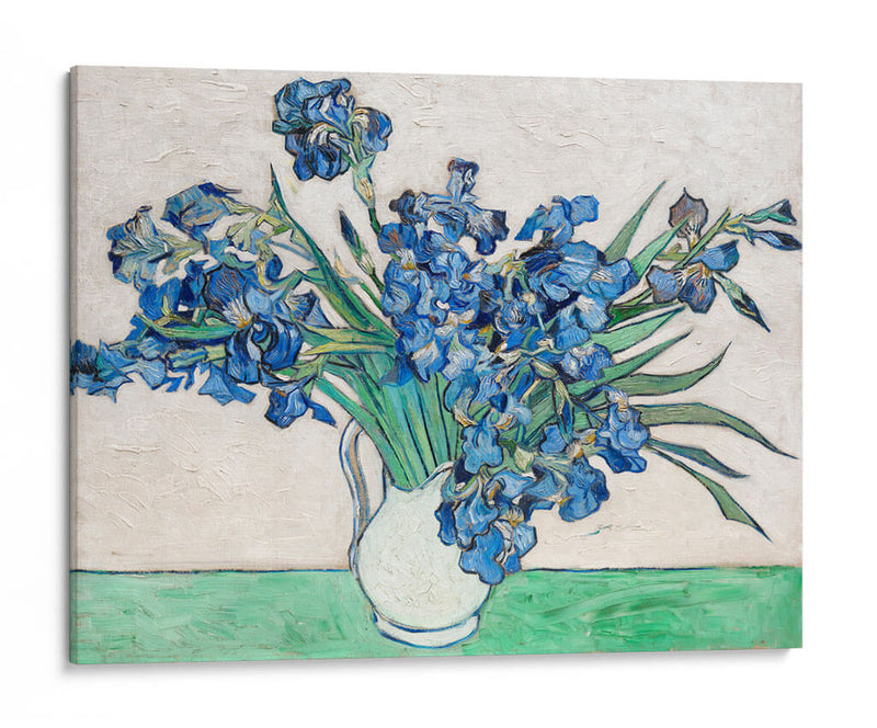 Lirios (1890) - Vincent Van Gogh | Cuadro decorativo de Canvas Lab