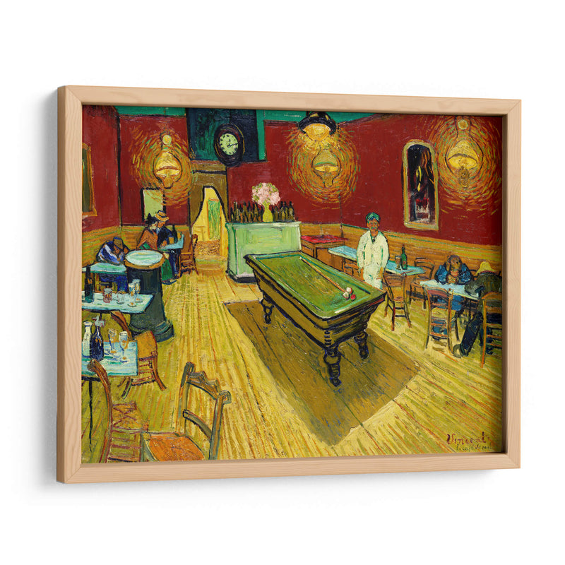 Le café de nuit - Vincent Van Gogh | Cuadro decorativo de Canvas Lab