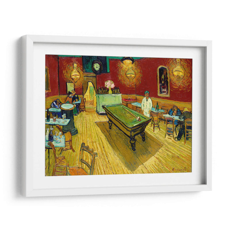 Le café de nuit - Vincent Van Gogh | Cuadro decorativo de Canvas Lab