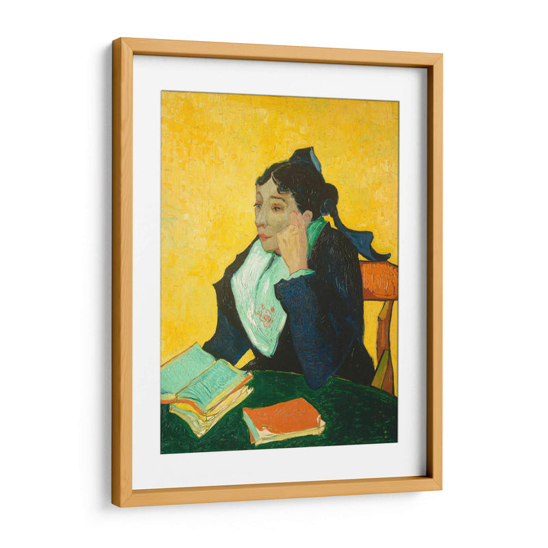 Madame Joseph-Michel Ginoux - Vincent Van Gogh | Cuadro decorativo de Canvas Lab