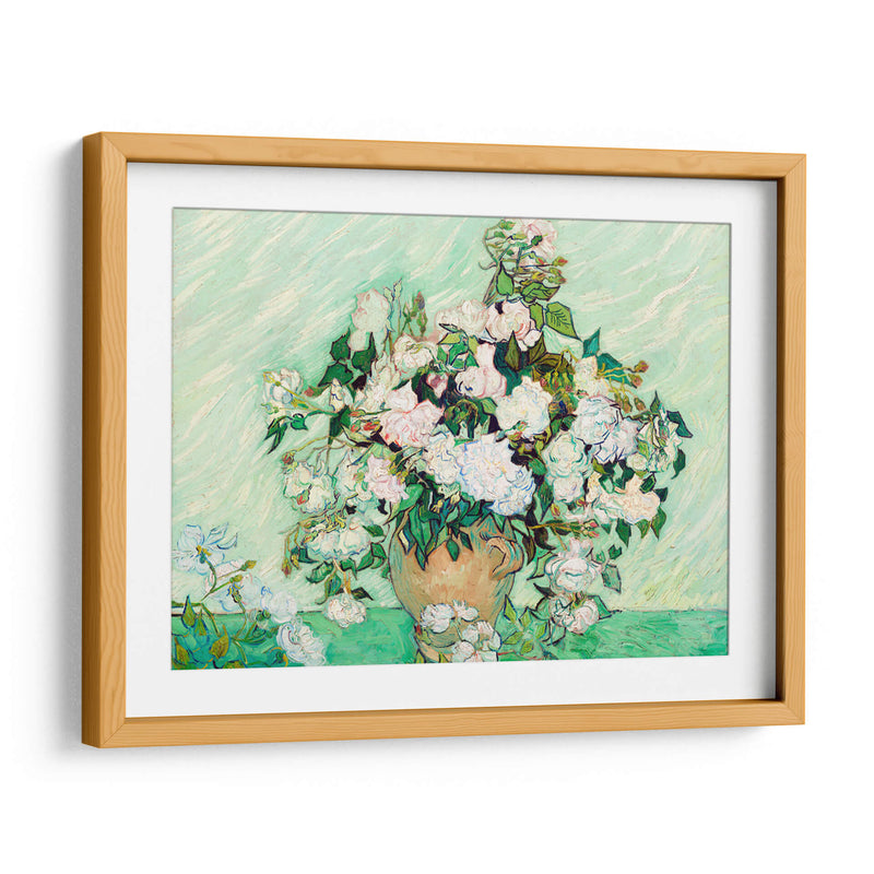 Rosas - II - Vincent Van Gogh | Cuadro decorativo de Canvas Lab