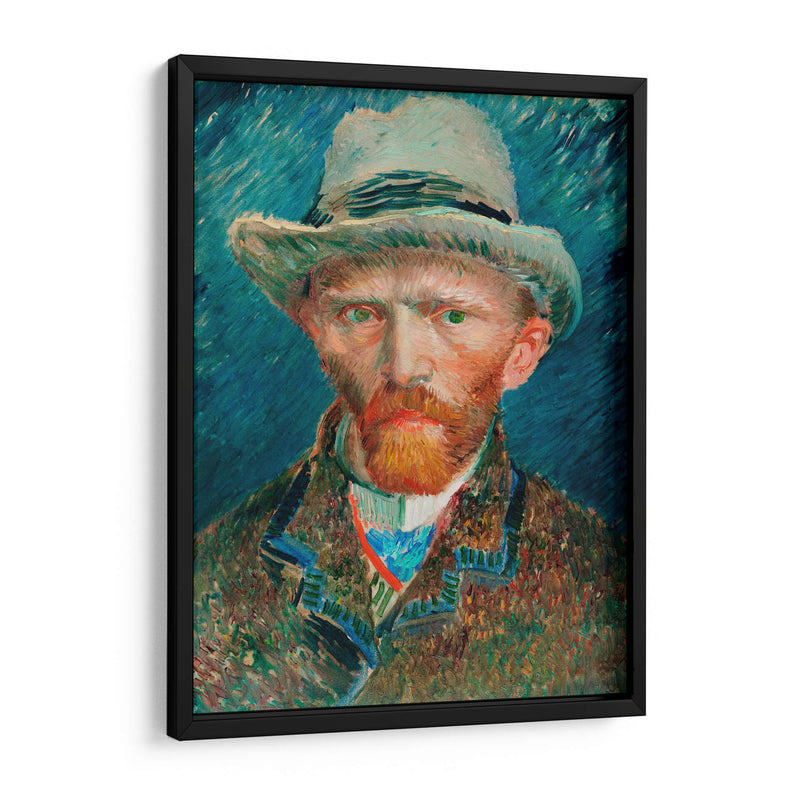 Autorretrato (1887) - Vincent Van Gogh | Cuadro decorativo de Canvas Lab